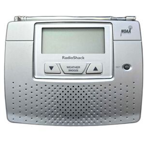 Vintage Radio Shack 12-260 NOAA Weather Alert Radio Alarm Clock (No Adapter)
